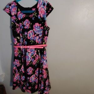 Floral dress size 12.